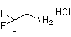 2-氨基-1,1,1-三氟丙烷盐酸盐结构式_2968-32-3结构式