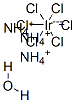 六氯铱(Ⅲ)酸铵结构式_29796-57-4结构式