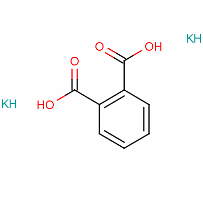 邻苯二甲酸氢钾结构式_29801-94-3结构式