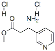 β-氨基-3-吡啶丙酸甲酯二盐酸盐结构式_298214-98-9结构式