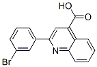 2-(3-Bromophenyl)quinoline-4-carboxylic acid Structure,298230-83-8Structure