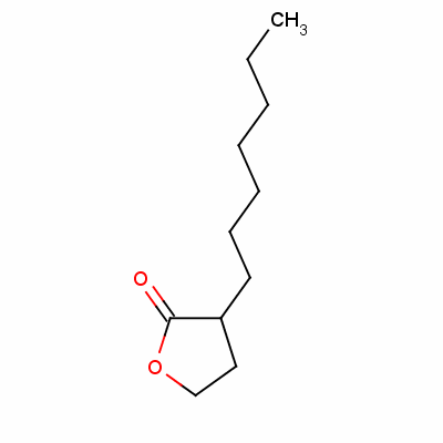 Alpha-庚基-gamma-丁内酯结构式_2983-21-3结构式