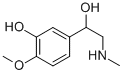 3-羟基-4-甲氧基-N-甲基苯乙醇胺结构式_29866-04-4结构式