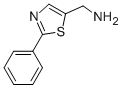 (2-苯基噻唑-5-基)甲胺结构式_298705-56-3结构式