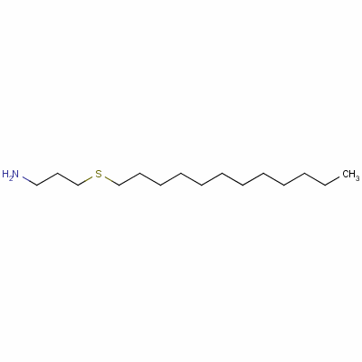 3-(十二基硫代)-1-丙胺结构式_29873-33-4结构式