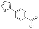 4-(2-Thienyl)benzoic acid Structure,29886-62-2Structure
