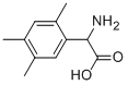 氨基(2,4,5-三甲基苯基)乙酸结构式_299163-64-7结构式