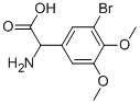 氨基-(3-溴-4,5-二甲氧基-苯基)-乙酸结构式_299163-83-0结构式