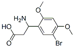 3-氨基-3-(5-溴-2,4-二甲氧基苯基)-丙酸结构式_299164-65-1结构式