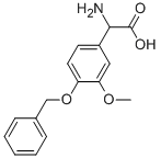 氨基-(4-苄氧基-3-甲氧基-苯基)-乙酸结构式_299164-71-9结构式