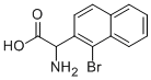 氨基-(1-溴-萘-2-基)-乙酸结构式_299164-81-1结构式