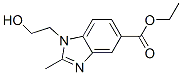 Ethyl 1-(2-hydroxyethyl)-2-methyl-1H-benzimidazole-5-carboxylate Structure,299927-12-1Structure