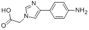 [4-(4-氨基-苯基)-咪唑-1-基]-乙酸结构式_300390-93-6结构式