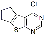 4-氯-6,7-二氢-5H-环戊并[4,5]噻吩并[2,3-D]嘧啶结构式_300816-22-2结构式