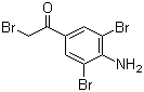 4-氨基-3,5-二溴-2-溴苯乙酮结构式_30095-55-7结构式