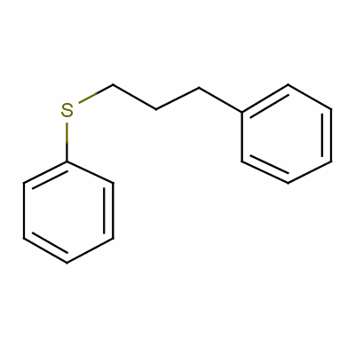 苯基 3-苯基丙基硫醚结构式_30134-12-4结构式