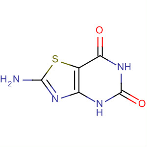 2-氨基-噻唑并[4,5-d]嘧啶-5,7(4h,6h)-二酮结构式_30161-91-2结构式