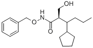 (2R)-2-(hydroxymethyl)-3-(cyclopentyl)-n-(phenylmethoxy)hexanamide Structure,301685-10-9Structure