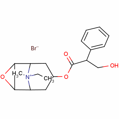 氧托溴铵结构式_30286-75-0结构式