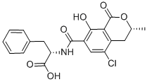 曲霉素A结构式_303-47-9结构式