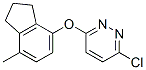 3-氯-6-[(7-甲基-2,3-二氢-1H-茚-4-基)氧基]哒嗪结构式_303010-12-0结构式