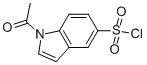1-乙酰基-1H-吲哚-5-磺酰氯结构式_303019-19-4结构式
