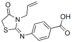 4-(3-烯丙基-4-氧代噻唑-2-氨基)-苯甲酸结构式_303093-13-2结构式