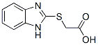 2-(Carboxymethylthio)benzimidazole Structure,3042-00-0Structure