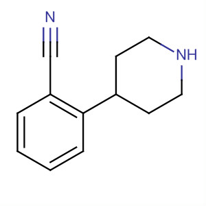 2-(哌啶-4-基)苯甲腈结构式_304462-63-3结构式