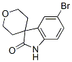 5-溴-2,3,5,6-四氢螺[3h-吲哚-3,4-[4h]吡喃]-2(1h)-酮结构式_304876-31-1结构式