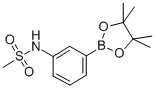 3-Methanesulfonylaminophenylboronic acid, pinacol ester Structure,305448-92-4Structure