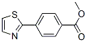 Methyl 4-thiazol-2-yl-benzoate Structure,305806-42-2Structure