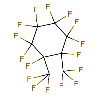 全氟-1,2-二甲基环己烷结构式_306-98-9结构式