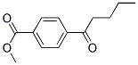 4-Pentanoyl-benzoic acid methyl ester Structure,30611-21-3Structure