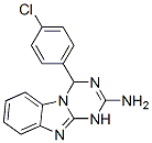 4-(4-Chloro-phenyl)-1,4-dihydro-benzo[4,5]imidazo[1,2-a][1,3,5]triazin-2-ylamine Structure,306288-55-1Structure