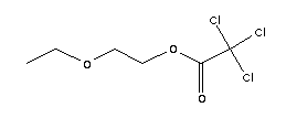 2-乙氧基三氯乙酸乙酯结构式_30668-97-4结构式