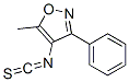 5-甲基-3-苯基-4-异噁唑异硫氰酸酯结构式_306934-97-4结构式