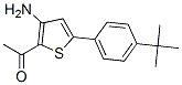 2-Acetyl-3-amino-5-(4-tert-butylphenyl)thiophene Structure,306935-12-6Structure