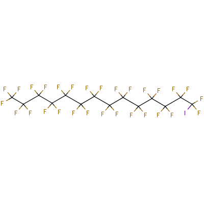 全氟十四烷基碘结构式_307-63-1结构式