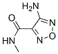 4-氨基呋咱-3-羧酸甲胺结构式_30720-84-4结构式