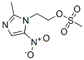 2-(2-甲基-5-硝基咪唑-1-基)乙基甲磺酸盐结构式_30746-54-4结构式
