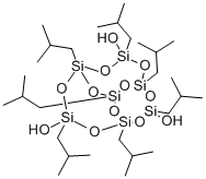 1,3,5,7,9,11,14-七异丁基三环[7.3.3.15,11]七硅氧烷-内-3,7,14-三醇结构式_307531-92-6结构式