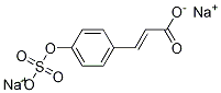 p-羟基肉桂酸4-O-硫酸盐二钠盐结构式_308338-96-7结构式