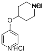 4-(哌啶-4-基氧基)吡啶二盐酸盐结构式_308386-36-9结构式