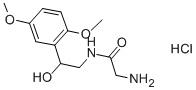 Midodrine hydrochloride Structure,3092-17-9Structure