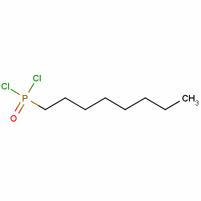 1-辛基二氯磷酸结构式_3095-94-1结构式