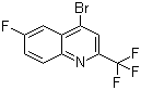 4-Bromo-6-fluoro-2-(trifluoromethyl)quinoline Structure,31009-33-3Structure