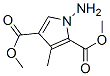 1-Amino-3-methylpyrrole-2,4-dicarboxylic acid dimethyl ester Structure,310431-26-6Structure