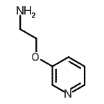 2-(吡啶-3-基氧基)乙胺结构式_310880-25-2结构式