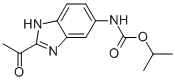 2-乙酰基-1H-苯并[d]咪唑-5-基氨基甲酸异丙酯结构式_31143-75-6结构式